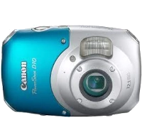 Canon PowerShot D10 camera