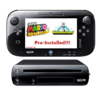 Nintendo Wii U Super Mario 3D World Deluxe Set Bundle