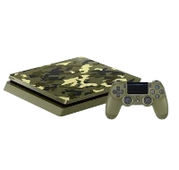 Sony Playstation 4 Slim Call of Duty WWII 1TB Green Camouflage gaming-console