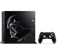 Sony Playstation 4 Star Wars Battlefront 500GB Limited Edition Darth Vader gaming-console