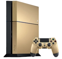 Sony Playstation 4 Uncharted Taco Bell Limited Edition Gold gaming-console