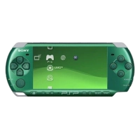 Sony PSP 3000 Metal Gear Solid Peace Walker Spirited Green gaming-console