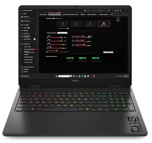HP OMEN Slim 16-an Intel Core Ultra 7 Series 2 laptop