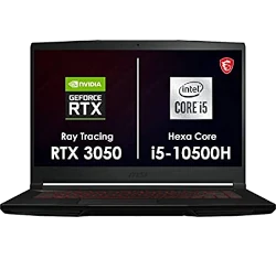 MSI GF63 Thin RTX Intel i5 12th Gen laptop