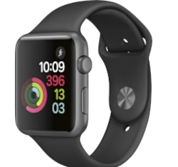 Apple Watch Series 1 Sport 42mm Space Gray Aluminum Black Sport Band MP032LL/A