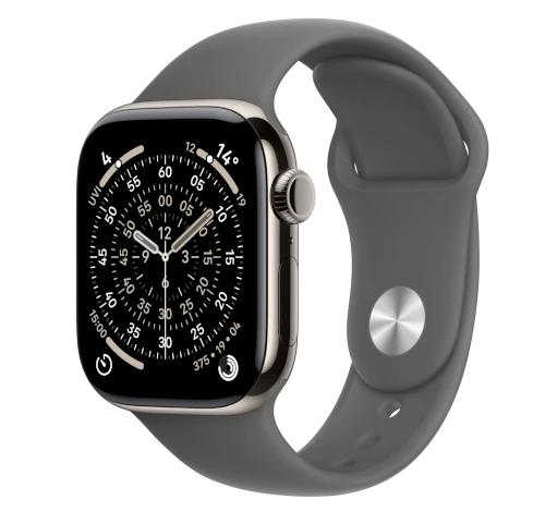 Apple Watch Series 11 42mm Natural Titanium w/ Apple OEM Band GPS Cellular smartwatch