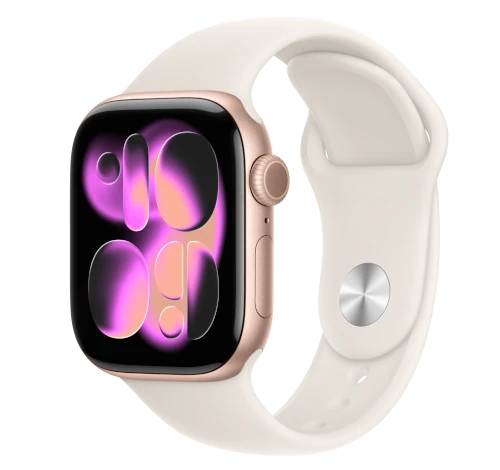 Apple Watch Series 11 42mm Rose Gold Aluminum w/Apple OEM Band GPS Only
