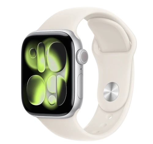 Apple Watch Series 11 42mm Silver Aluminum w/ Apple OEM Band GPS Only