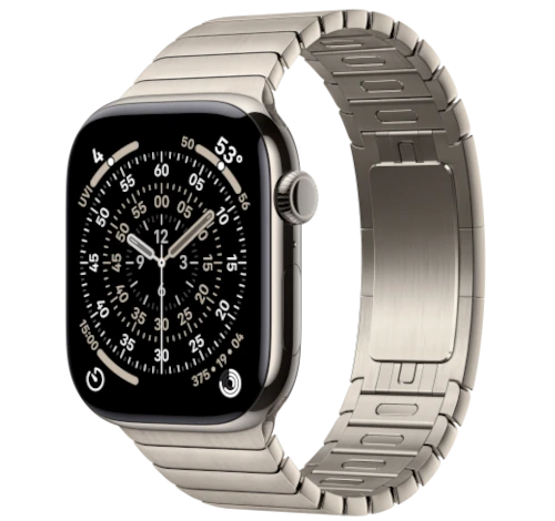 Apple Watch Series 11 46mm Titanium w/ Link Bracelet GPS Cellular