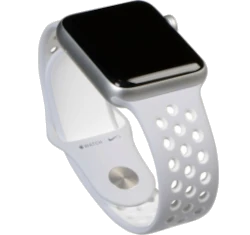 Apple Watch Series 2 Nike Plus 42mm Silver Aluminum Pure Platinum White Nike Sport Band MQ192LL/A