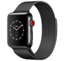 Apple Watch Series 3 38mm Space Black SS Space Black Milanese Loop MR1H2LL/A GPS Cellular