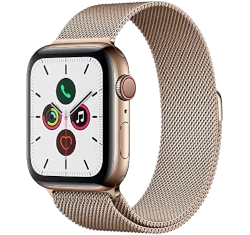 Apple Watch Series 5 44mm Gold SS Modern Buckle GPS Cellular smartwatch