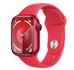 Apple Watch Series 8 41mm Red Aluminum Case with Apple OEM Band A2770 GPS Only