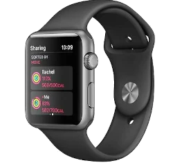 Apple Watch Sport 38mm Space Gray Aluminum Black MJ2X2LL/A