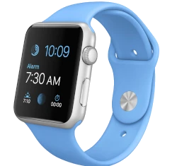 Apple Watch Sport 42mm Silver Aluminum Blue Sport Band MJ3Q2LL/A