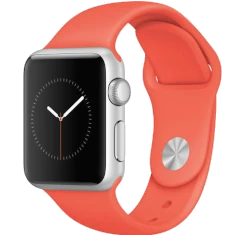 Apple Watch Sport 42mm Silver Aluminum Pink Sport Band MJ3R2LL/A