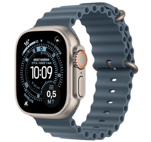 Apple Watch Ultra 3 49mm Titanium with Ocean Band