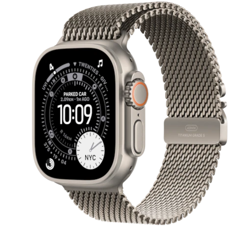 Apple Watch Ultra 3 49mm Titanium with Trail Loop