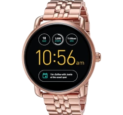 Fossil Q Wander Gen 2 Rose Gold Tone Stainless FTW2112P smartwatch