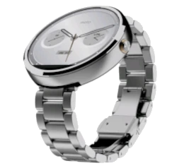 Motorola Moto 360 18mm Metal Slim Band Light Silver smartwatch