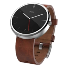 Motorola Moto 360 22mm Leather Band