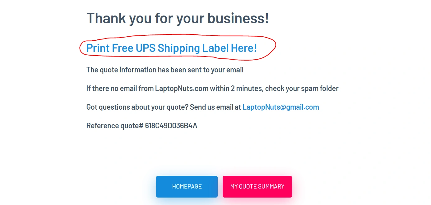 print free shipping label